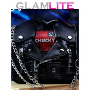 Glamlite X Chucky Tiff's Limited Edition Collector's Moto Jacket Bag